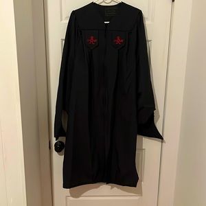 Rutgers Masters Graduation Gown